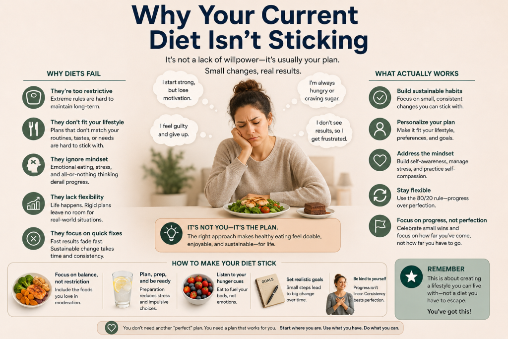 Why Your Current Diet Isn't Sticking